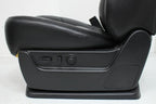 2007 - 2014 Sierra Chevy Silverado Front Seats, LTZ Black Leather Heated Cooled