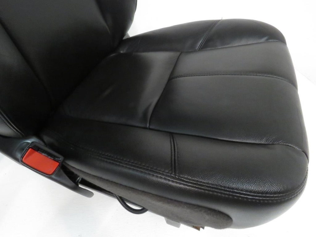 2007 - 2014 GM Silverado Tahoe Front Seats, LT Black Leather Lumbar Power Heated