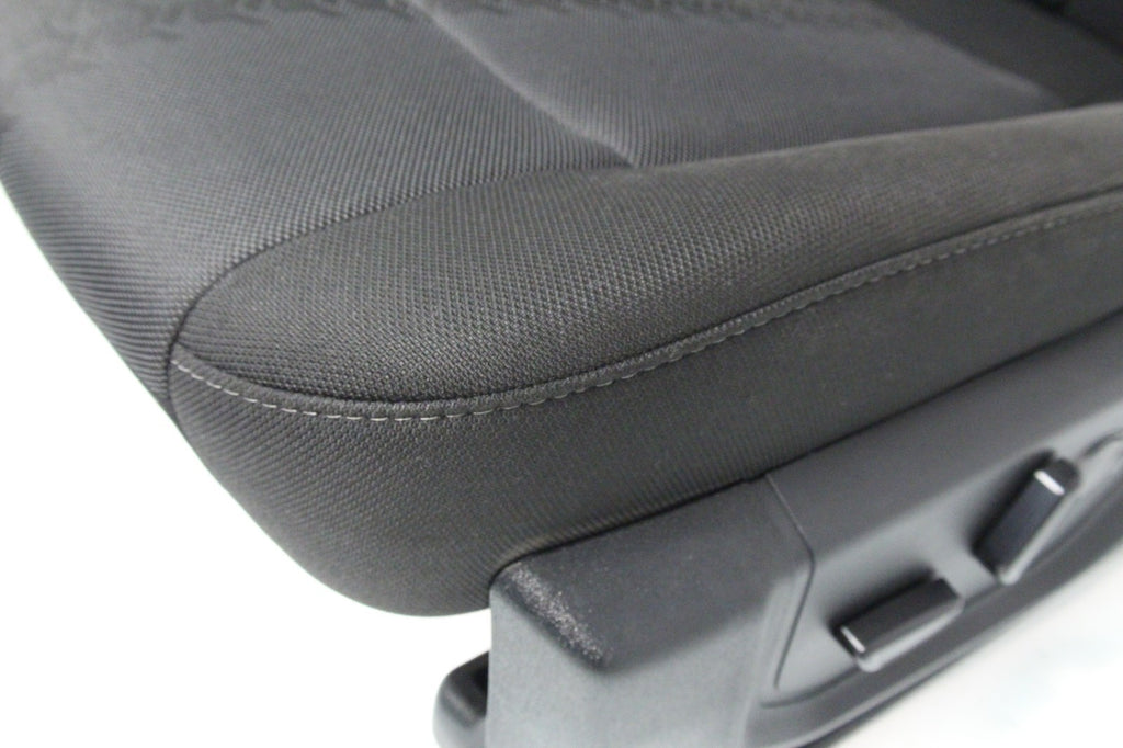 2015 - 2022 Ford F150 & Super Duty Front Seats, XLT Black Cloth Power Heat