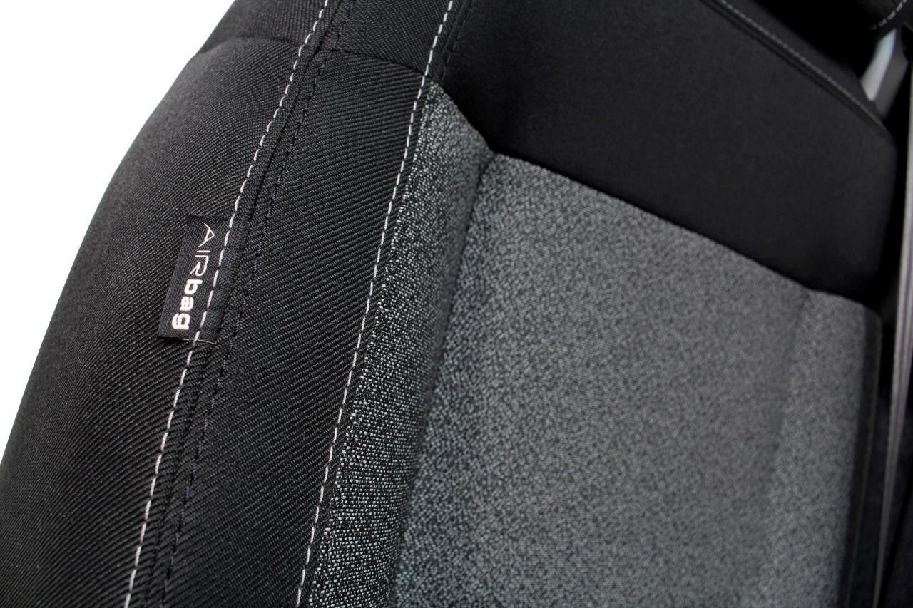 14-24 Ram ProMaster Front Passenger Bench Seat Gray Black Cloth OEM 6TH95LXBAA