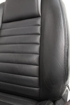Ford Mustang Seats Front GT Black Leather Powered Seat Set 2005 2006 2007 2008