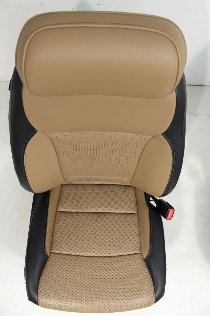 2021+ Ford F150 Super Duty Front Seats, Lariat Leather Baja Tan Heat Cool OEM