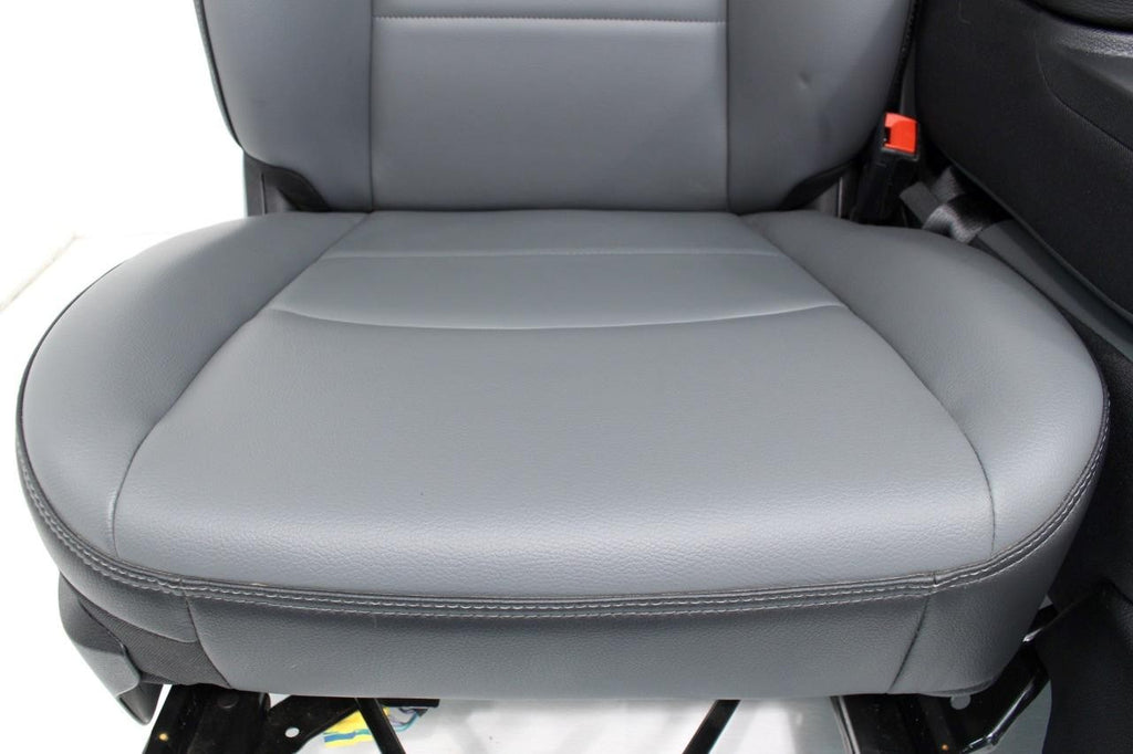 2019 - 2025 Dodge Ram Heavy Duty Seats, Work Edition Manual Gray Vinyl, Fits 02+