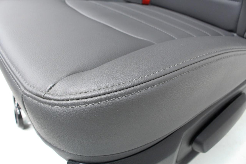 2009 - 2018 Dodge Ram Front Seats, Gray Vinyl Manual Bench w/ Center Fits 2002+