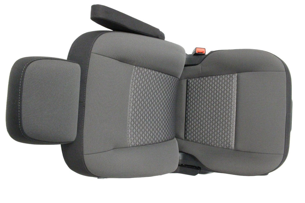 2015 - 2026 Ford Transit Seats, Dark Gray Cloth, Manual w/ Dual Armrests Lumbar