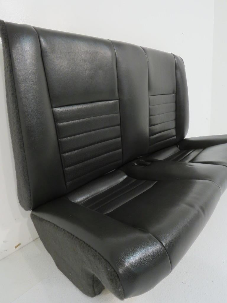 1994 - 2004 Ford Mustang Convertible Seats, GT Black Leather w/ Power Driver OEM
