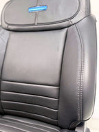 2021 - 2026 F-150 Super Duty Platinum Front Seats, Black Leather Gray Massaging