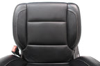 2014 - 2019 GM Sierra Silverado LTZ Front Seats, Black Leather, Powered Heated