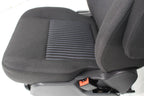 2015 - 2026 Ford Transit Seats, Black Charcoal Cloth Manual w/ Dual Armrests