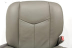99 - 06 Silverado Sierra Tahoe Yukon Heated Power Leather Seats Pewter Gray OEM