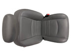 2009 - 2018 Dodge Ram Seats Set Crew Cab, Alea Gray Leather w/ OEM Power Driver