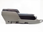 15-22 Ford Truck Center Console & Install Kit w/o Shifter - Gray Leather XLT