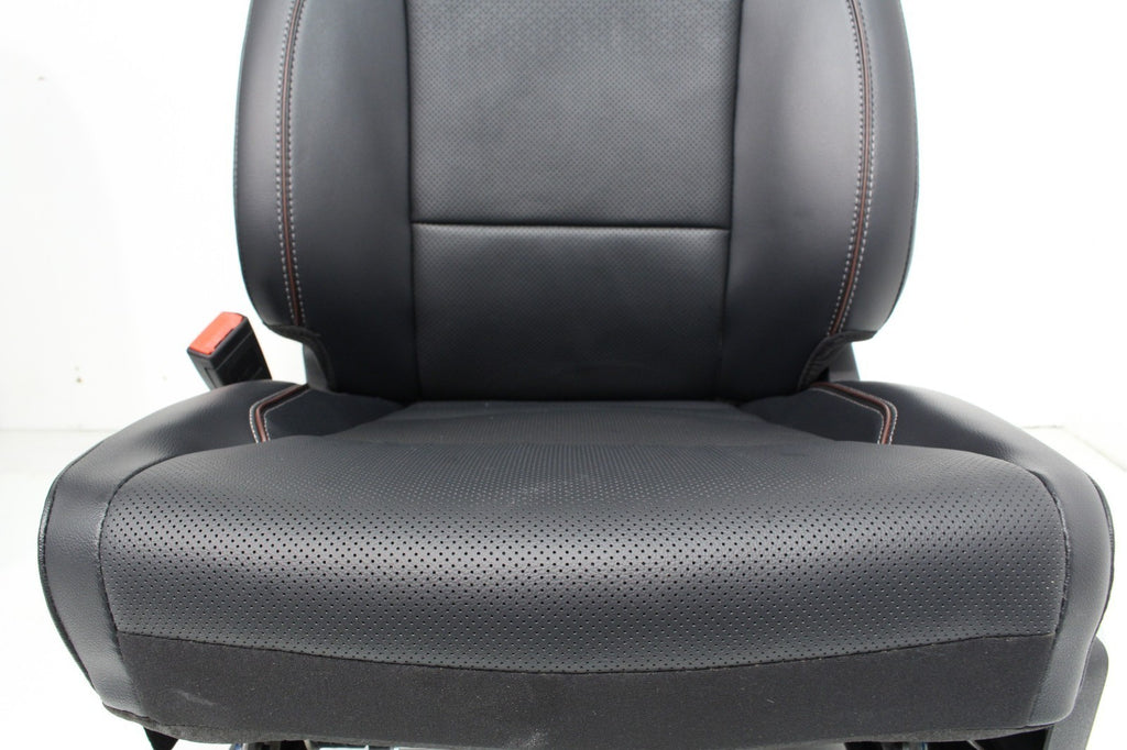2023+ Ford Super Duty Seats Set, Crew Lariat Sport Black Leather Brown NEW