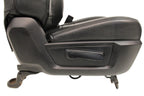 2002 - 2018 Dodge Ram Seats Set, Crew Cab Roadwire Black Leather w/ Power Driver