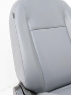2015 - 2026 Ford Transit Front Seats, Pewter Gray Vinyl, Manual w/  Armrest
