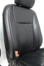 2015 - 2022 Ford F-150 Super Duty Front Seats, Lariat Black Leather Heated Cool