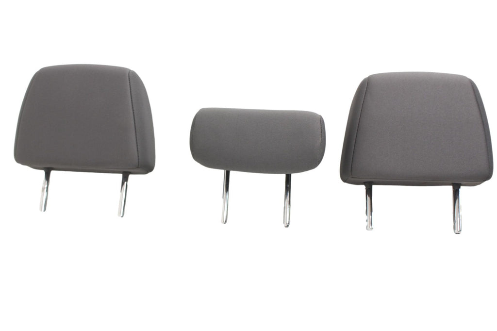 2016 - 2023 Toyota Tacoma Rear Seat Headrest Set, OEM Gray Cloth Double Cab