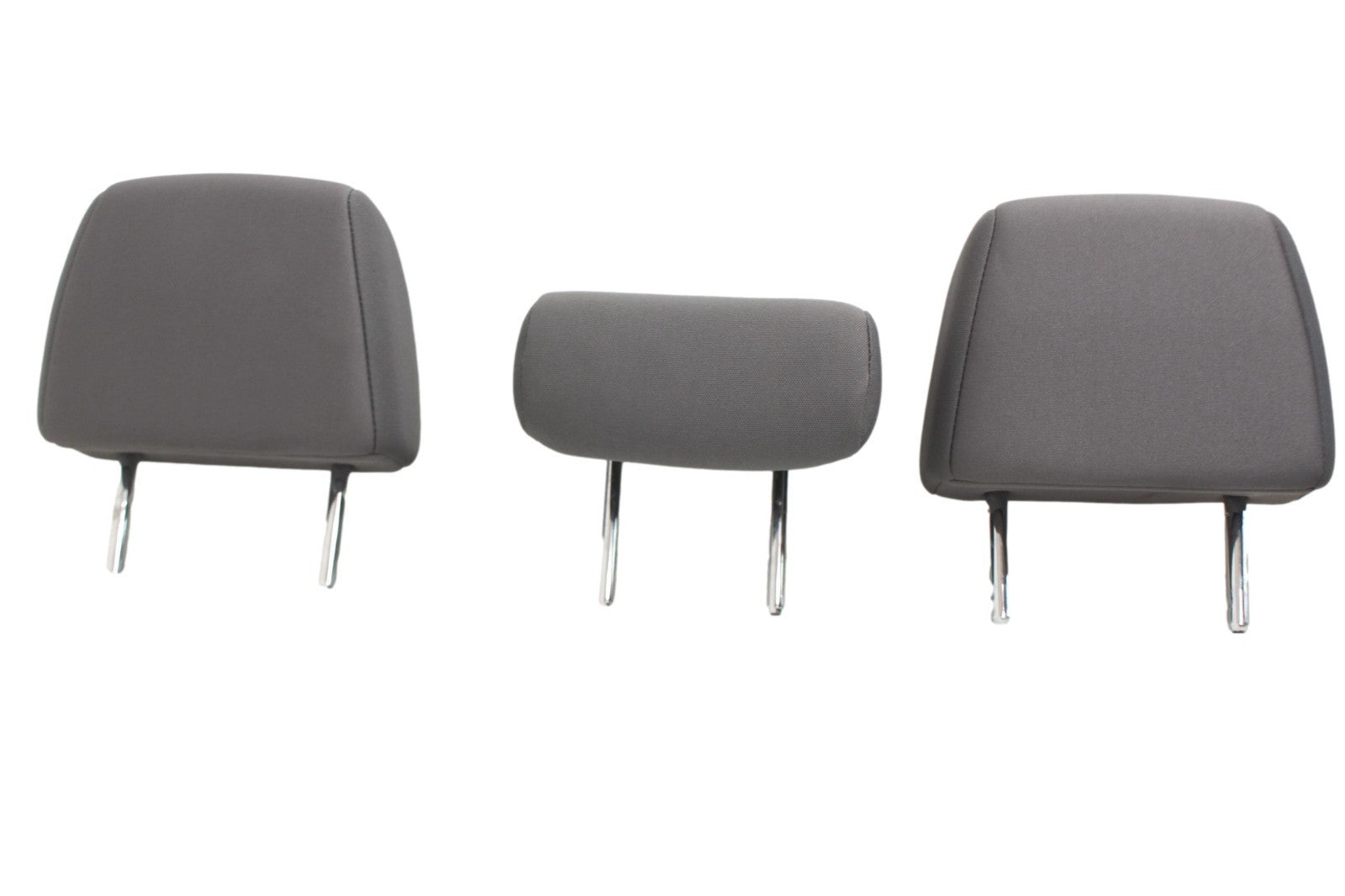 2016 - 2023 Toyota Tacoma Rear Seat Headrest Set, OEM Gray Cloth Double Cab