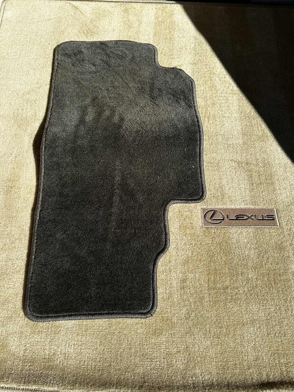 13 - 15 Lexus RX350 OEM Floor Mat Set, Dark Gray Charcoal Black, 4 pc Front Rear