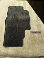 13 - 15 Lexus RX350 OEM Floor Mat Set, Dark Gray Charcoal Black, 4 pc Front Rear