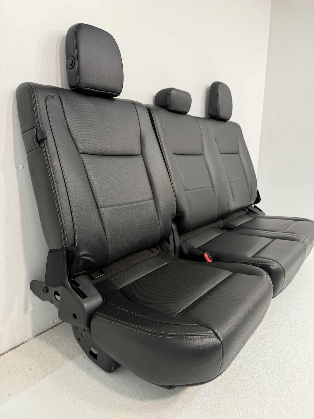 2015 - 2022 Ford F150 Super Duty Rear Seats, Extended Cab Black Leather Lariat