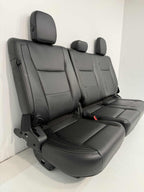 2015 - 2022 Ford F150 Super Duty Rear Seats, Extended Cab Black Leather Lariat