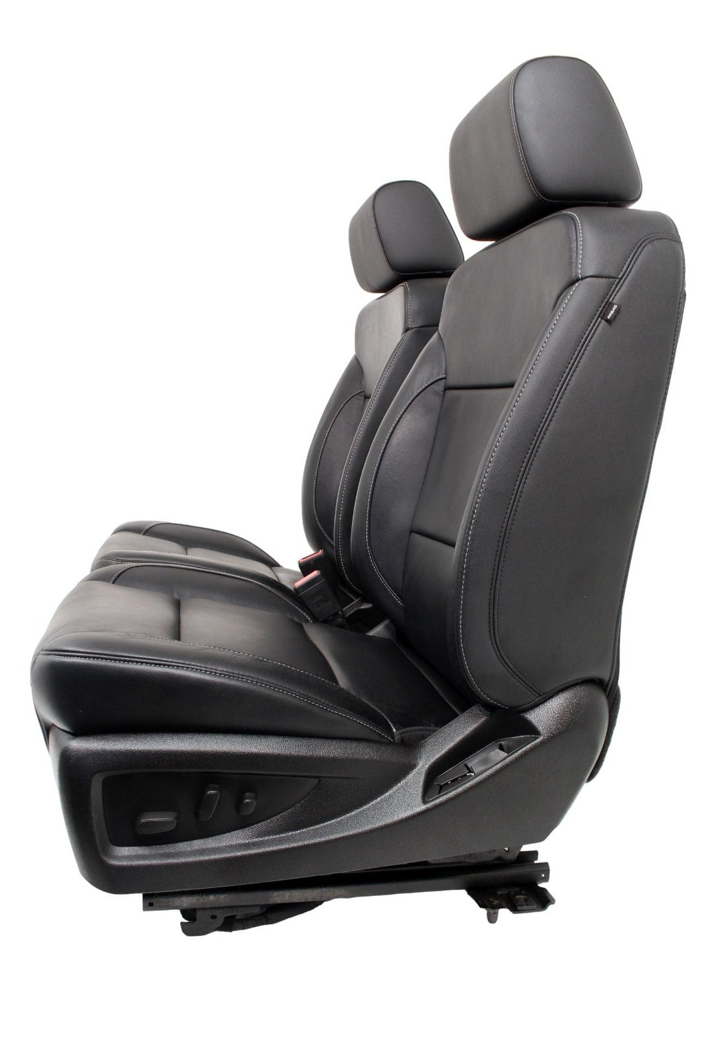 2014 - 2019 GM Sierra Silverado LTZ Front Seats, Black Leather, Powered Heated