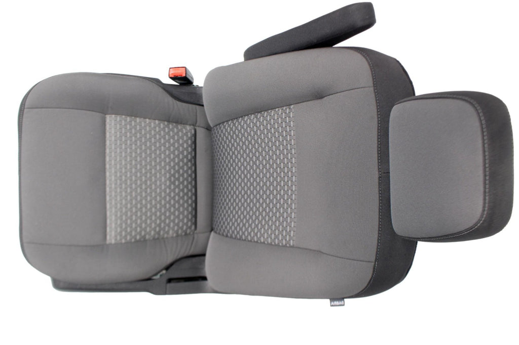2015 - 2024 Ford Transit Front Seats, Dark Gray Cloth w/ 10-Way Power Heated LH