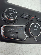 2013-2018 Dodge Ram 8.4 Radio Manual Climate Bezel HVAC Controls OEM 1UJ96DX9AF