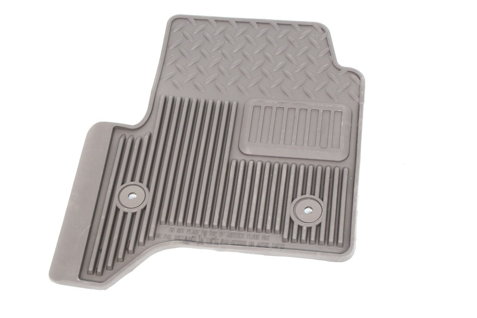 2014 - 2018 Sierra Silverado OEM Floor Mat Set, Cocoa Rubber Slush Extended Cab