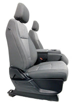 2021 - 2026 Ford F150 Front Seats, XL Slate Gray Cloth Manual Gray w/ Jumpseat