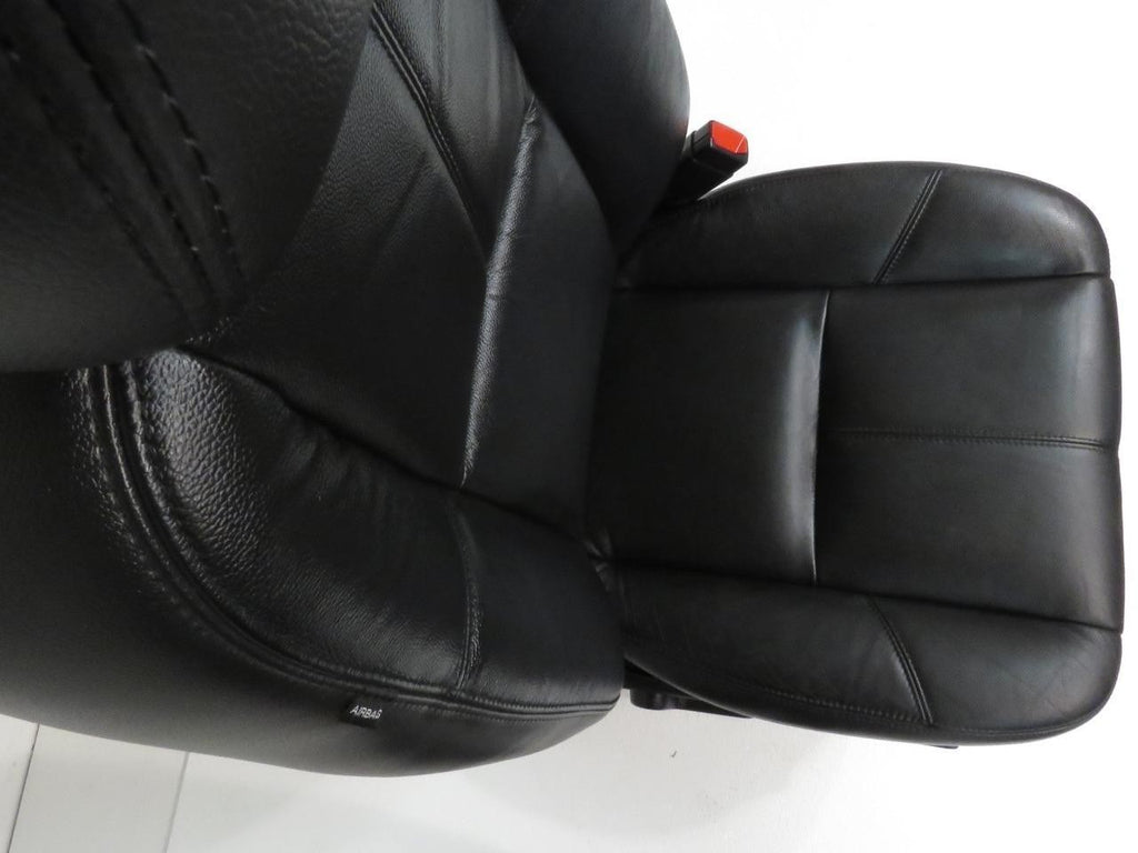 2007 - 2014 GM Silverado Tahoe Front Seats, LT Black Leather Lumbar Power Heated