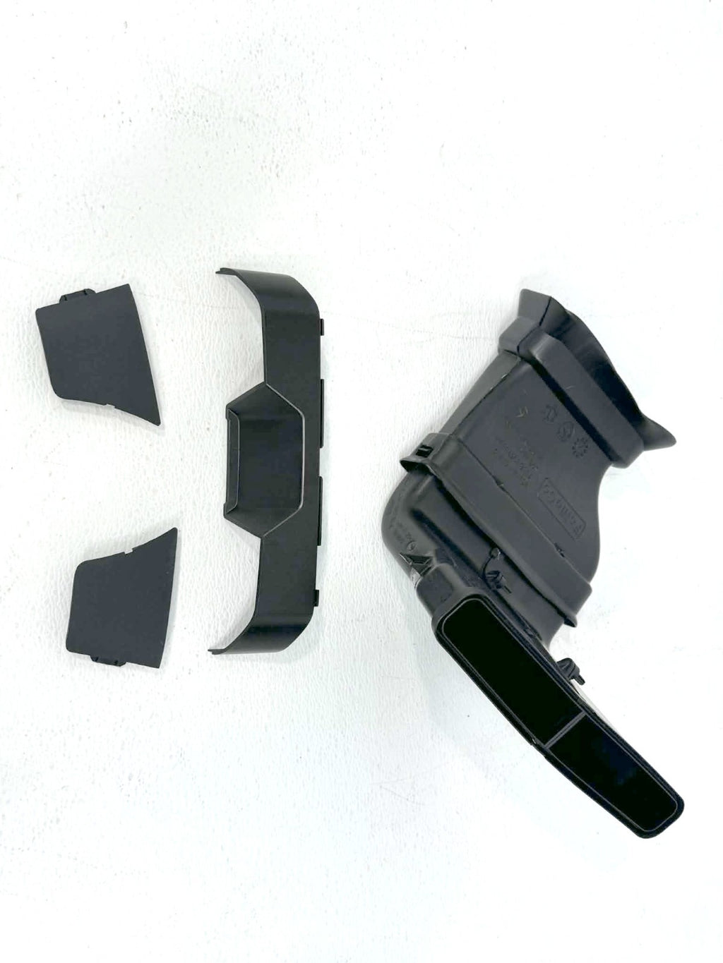15-22 Ford F150 Super Duty Center Console Kit w/o Shifter - Black Leather Lariat