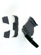 15-22 Ford F150 Super Duty Center Console Kit w/o Shifter - Black Leather Lariat