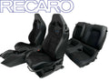 2015 - 2026 Ford Mustang Dark Horse RECARO Seats, Dinamica Black Suede & Indigo