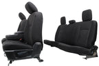 2009-2024 Dodge Ram Seats, Quad Cab Front & Rear, Manual Black Cloth w/ Jumpseat
