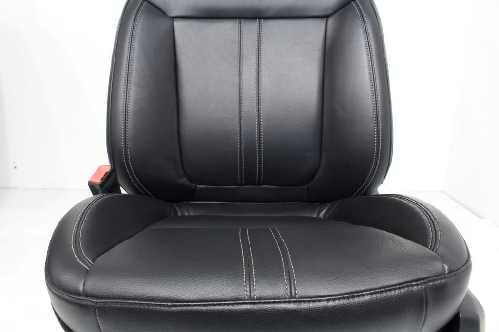 2019 - 2023 Ford Ranger Seat Set, Lariat Heated Black Leather Front & Rear OEM