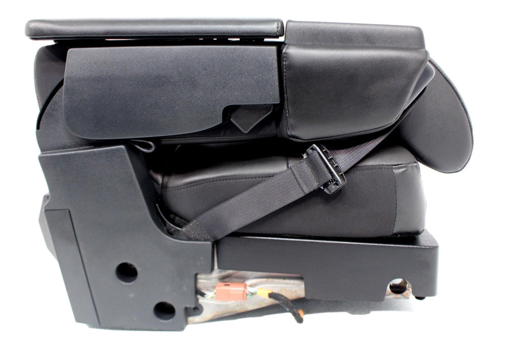 2015-2025 F150 Super Duty Console to Jump Seat Conversion Kit Black Leather