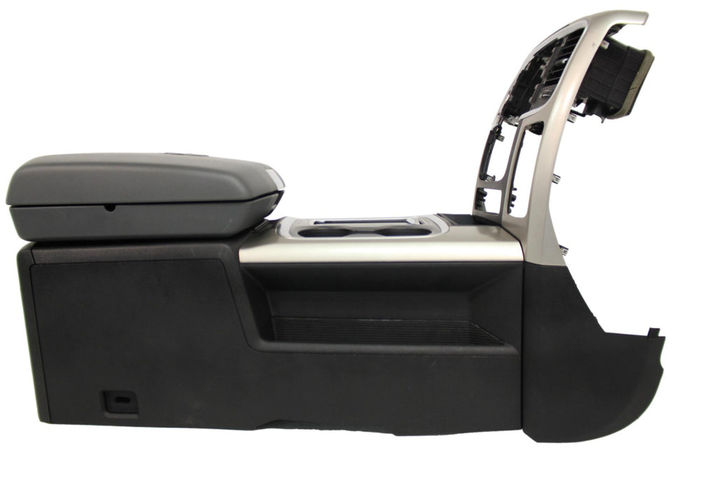 2013 - 2018 Dodge Ram Center Console Custom w/ Bezel, Install Brackets & Bolts