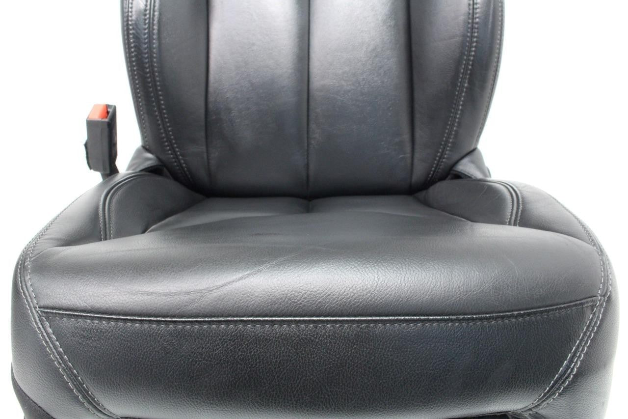 07-18 Jeep Wrangler Unlimited JKU Front & Rear Seats, 4 Door Black Leather OEM