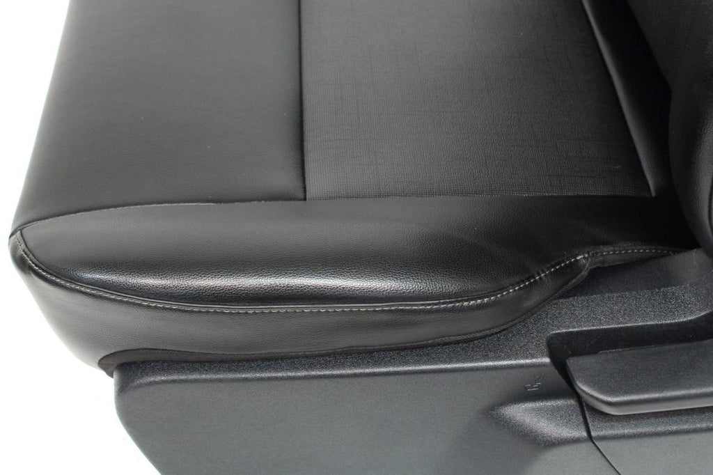 2015 - 2026 Ford Transit Seats, Black Dark Gray Vinyl, Manual w/ Armrest OEM