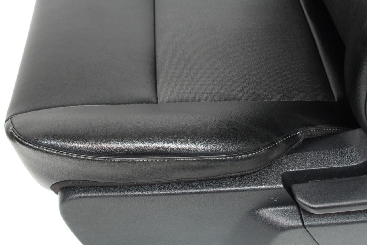 2015 - 2026 Ford Transit Seats, Black Dark Gray Vinyl, Manual w/ Armrest OEM