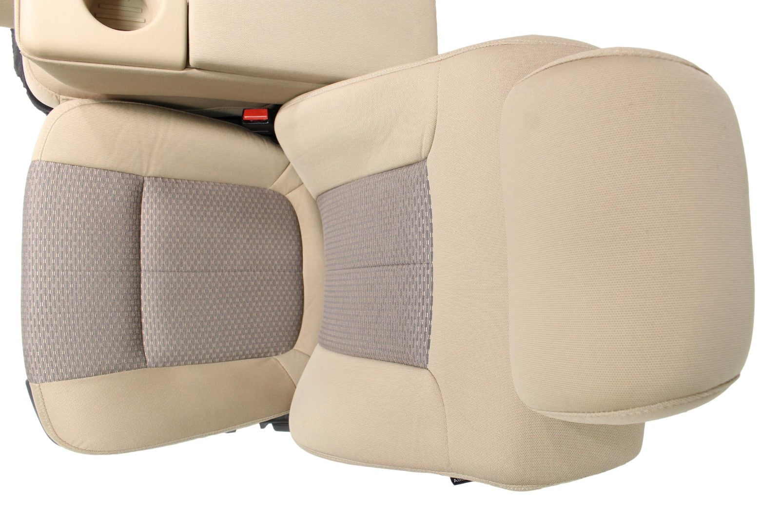 2011 - 2016 Ford Super Duty Front Seats, Adobe Tan Cloth 40/20/40 Split Bench