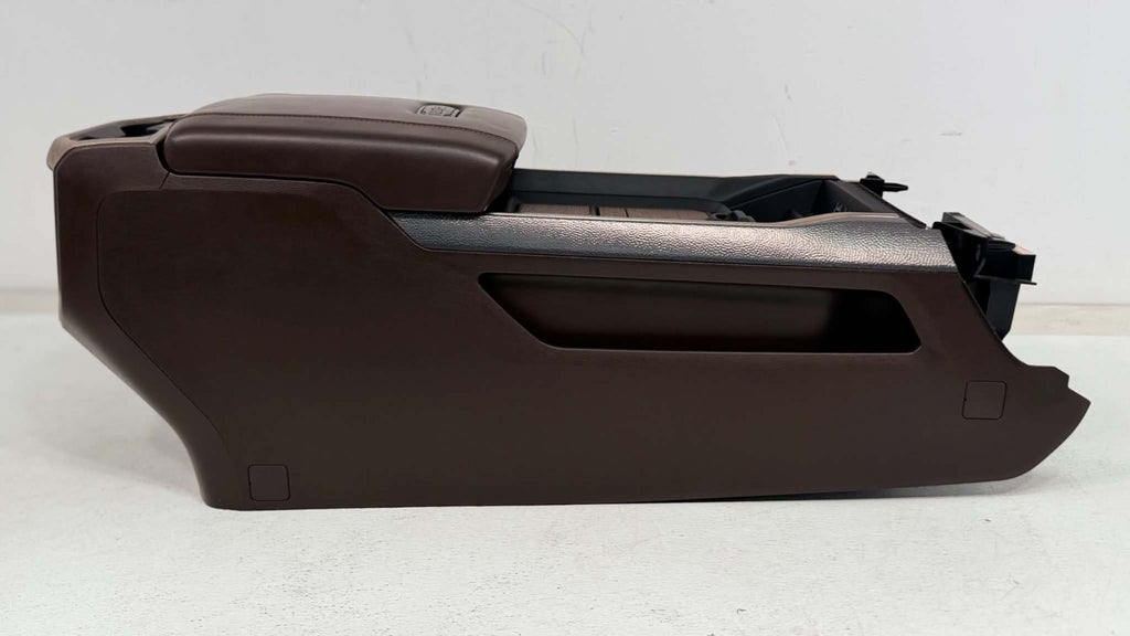 2019 - 2026 DT Ram 1500 Center Console, Brown Leather LONGHORN Wireless Charging