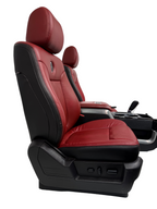 2009-2014 Ford F150 Limited Interior, OEM Red Leather Seats Console Door Panels