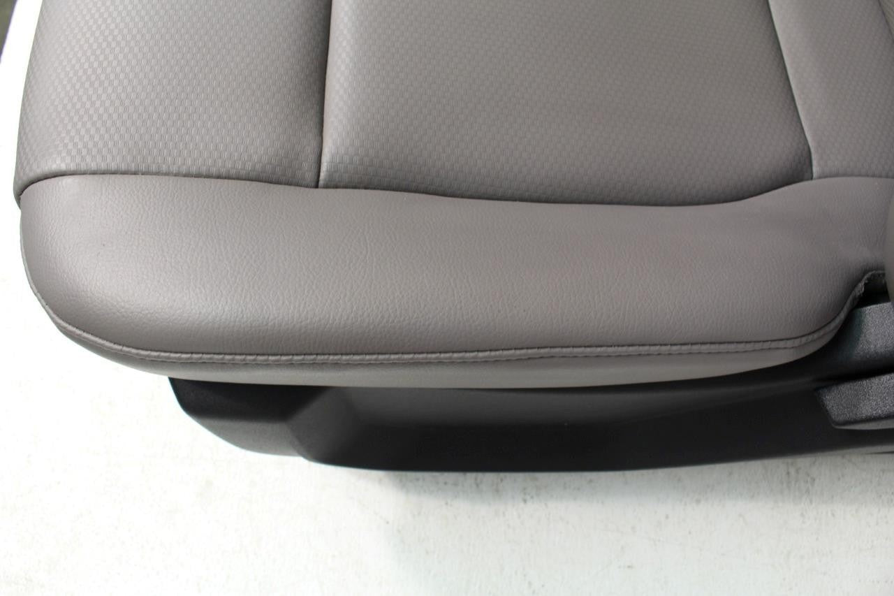 2015 - 2022 Ford F150 & Super Duty Front Seats, 4-Door XL Earth Gray Vinyl Bench