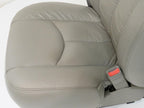 1999-2007 Sierra Silverado Seats, Pewter Gray Leather Power Driver w/o Armrests