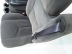 1999 - 2006 GM Sierra Silverado Front Seats Set, Manual Dark Gray Cloth 40-20-40