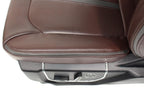2015 - 2022 Ford F150 Super Duty Platinum Seats Set, Brunello Leather Heat Cool