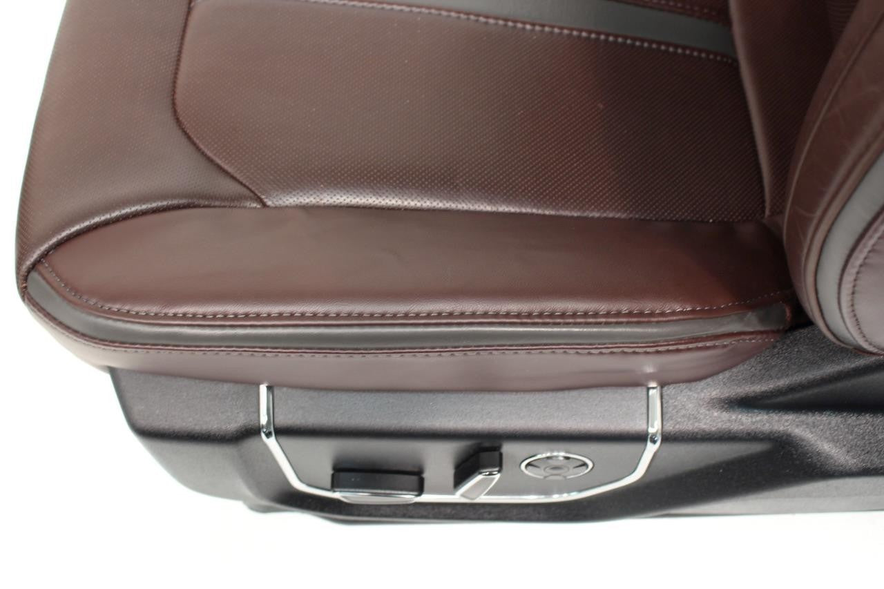 2015 - 2022 Ford F150 Super Duty Platinum Seats Set, Brunello Leather Heat Cool
